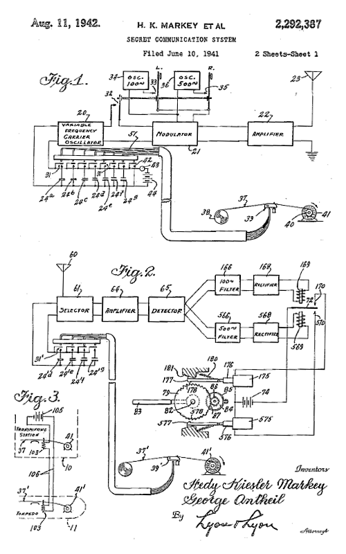 U.S. Patent #2292387